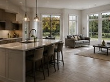 Beautiful residential home exterior